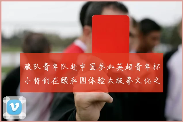 狼队青年队赴中国参加英超青年杯小将们在颐和园体验太极拳文化之旅